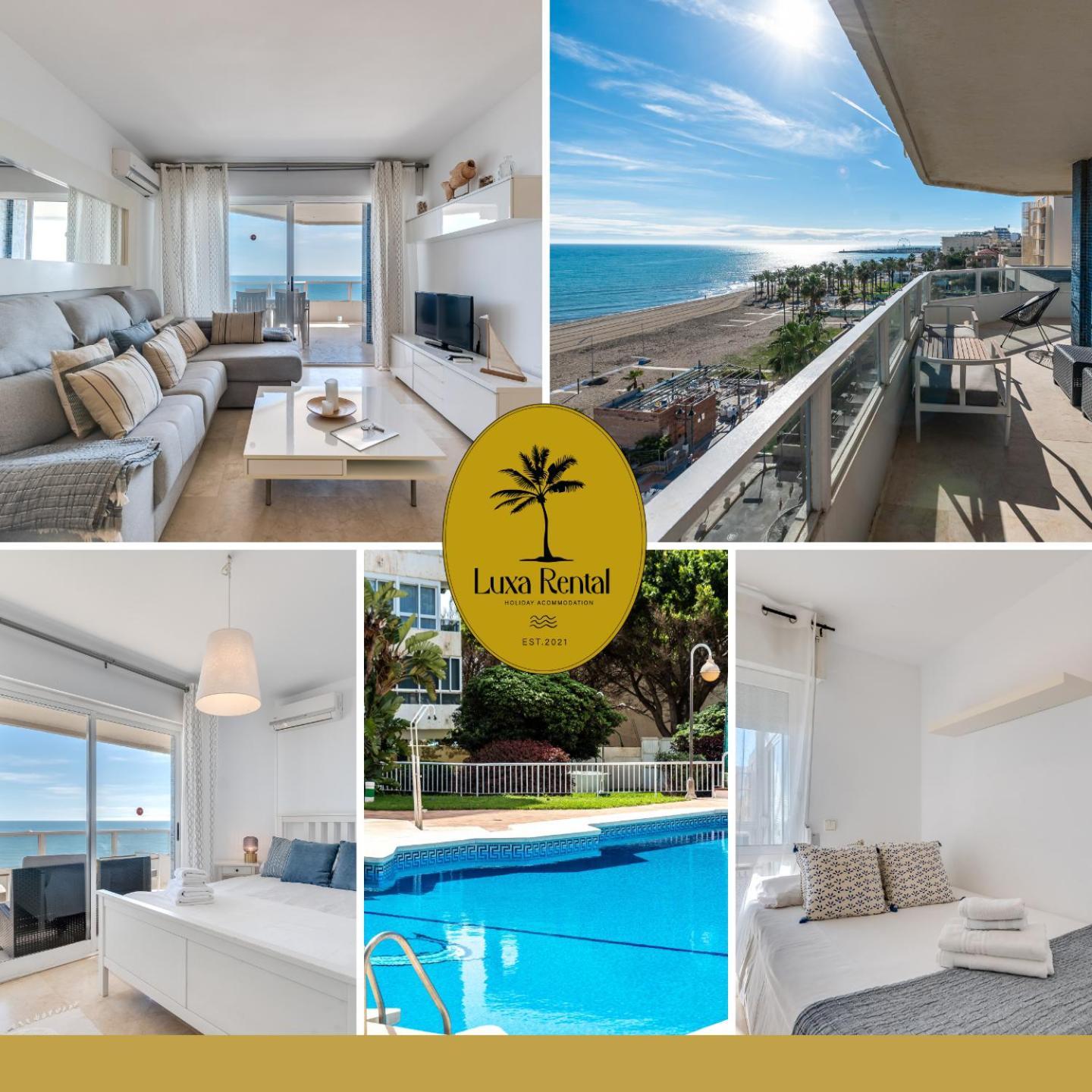 Lxr La Carihuela Sea Views 3Hab Apartment Torremolinos Exterior photo